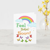 Voel je snel beter kaart (Gele Bloem)