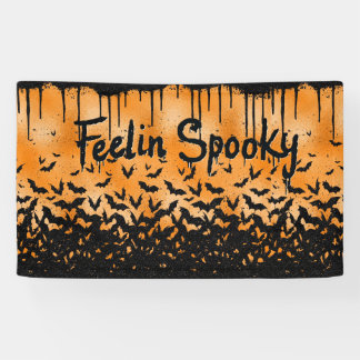 Voel je spooky Halloween Spandoek