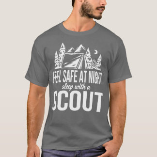 VOEL JE VEILIG IN DE NACHTSLAAP MET EEN SCOUT WHIT T-SHIRT