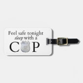 Voel je veilig vanavond. bagagelabel (Voorkant horizontaal)