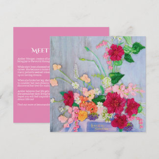 "Voel je vrij" Dank-je-kaart Bedankkaart