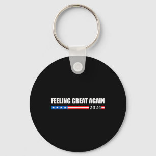 Voel je weer geweldig Trump 2024 Sleutelhanger