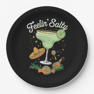Voel me Zout Margarita Grappig Cinco De Mayo Papieren Bordje