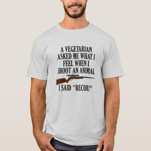 Voel terugstoot grappig jacht T-shirt