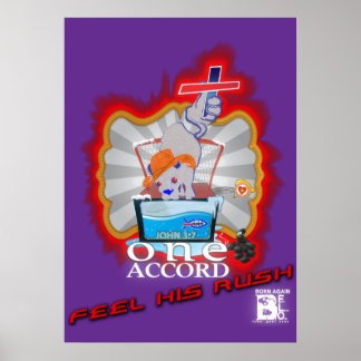 VOEL ZIJN HAAST POSTER