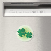 Voeling echt 🍀 Lucky St. Patrick Day Clover Magneet (Insitu (Vaatwasser))