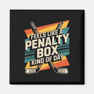 Voelt als een straf Hockey Speler Team Hockey Lief Magneet