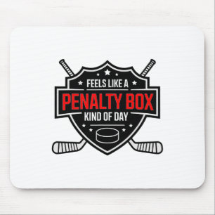 Voelt als een strafbank soort dag Funny Hockey Muismat