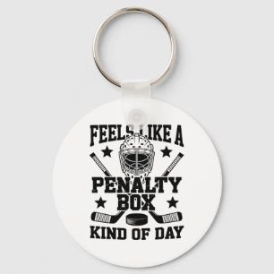 Voelt als een strafbank soort dag Funny Hockey Sleutelhanger