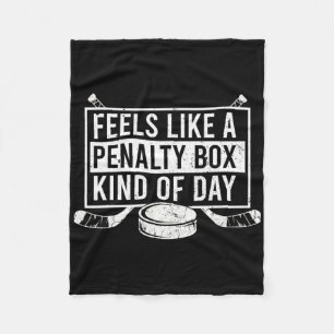 Voelt als een strafbank soort dag IJshockey Ho Fleece Deken