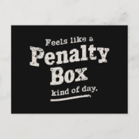 Voelt als een strafhok dag ijshockeyspeler