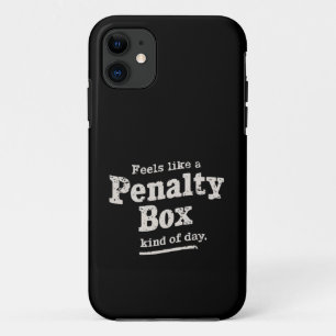 Voelt als een strafhok dag ijshockeyspeler iPhone 11 hoesje
