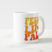 Voelt als Herfst Extra Grote Beker (Voorkant rechts)