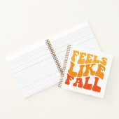 Voelt als Herfst Notitieboek (Binnen)