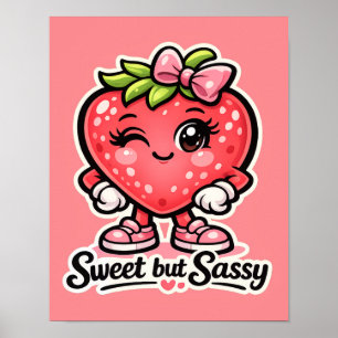 Voelt Fruitig - Zoet maar Sassy - Eet-vrienden Poster