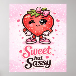 Voelt Fruitig - Zoet maar Sassy - Eet-vrienden Poster