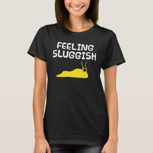 Voelt zich traag, slak collega manager kantoor sar t-shirt