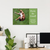 Voelt zo goed Poster (Thuiskantoor)