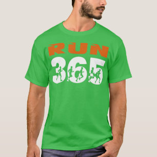 Voer 365 elke dag een streak uit, elke dag een ron t-shirt