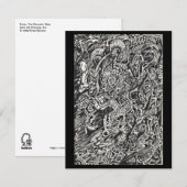 Voer de microdot-Man-flatkaart in (Voorkant / Achterkant)
