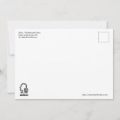 Voer de microdot-Man-flatkaart in (Achterkant)