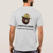 VOER HET BEER NIET!!! T-shirt (Achterkant)