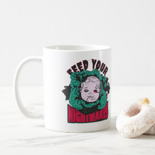 Voer je nachtmerries horror pop koffiemok