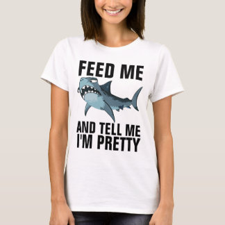 VOER ME EN ZEG DAT IK EEN PRETTIGE HAAI T-SHIRT BE