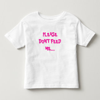 VOER ME NIET... KINDER SHIRTS