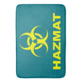 Voer op eigen risico in - Hazmat Bathmat Badmat (Voorkant Verticaal)