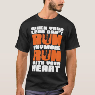 Voer uit met je land waar je hart kruist en XC dra T-shirt