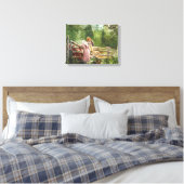 Voertijd Canvas Afdruk (Insitu (Slaapkamer))
