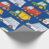  voertuig cadeaupapier (Hoek)