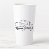 voertuigafbeelding latte mok (Voorkant)