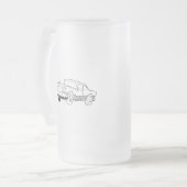 voertuigafbeelding matglas bierpul (Voorkant links)