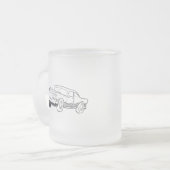 voertuigafbeelding matglas koffiemok (Voorkant links)