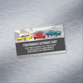 Voertuigen | Mechanische diensten Magnetisch Visitekaartje (Voorbeeld)