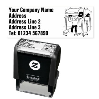 Voertuigreparaties & onderhoud garage  zelfinktende stempel