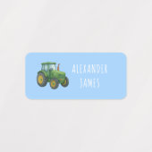 Voertuigvervoer terug naar school Kleding Kinder Labels (Design 1)