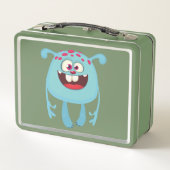 Voet Bal Metalen Lunchbox (Achterkant)