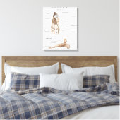 Voet Botten anatomie Canvas Afdruk (Insitu (Slaapkamer))