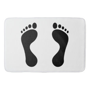 Voetafdruk Bath Mat