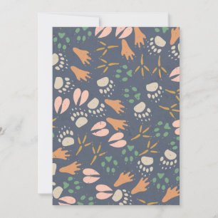 Voetafdruk Dierenvriend Natural Spring Vibes Kaart