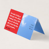 Voetafdruk kruisscripts weergeven visitekaartjes (Achterkant)