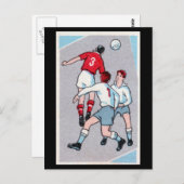 voetafdrukken briefkaart (Voorkant / Achterkant)