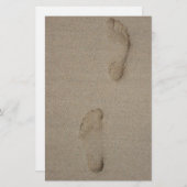 voetafdrukken briefpapier (Voorkant / Achterkant)