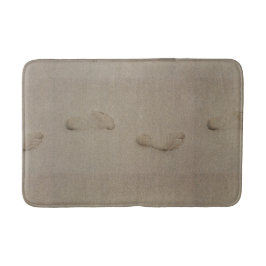 Voetafdrukken in het zand badmat