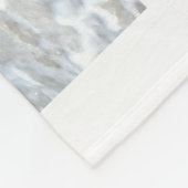 Voetafdrukken in het zand-Inspirerend Christelijk Fleece Deken (Hoek)