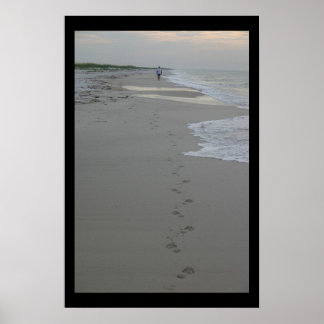 voetafdrukken poster