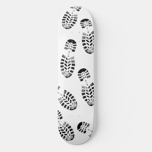 Voetafdrukken Skateboard (Voorkant)